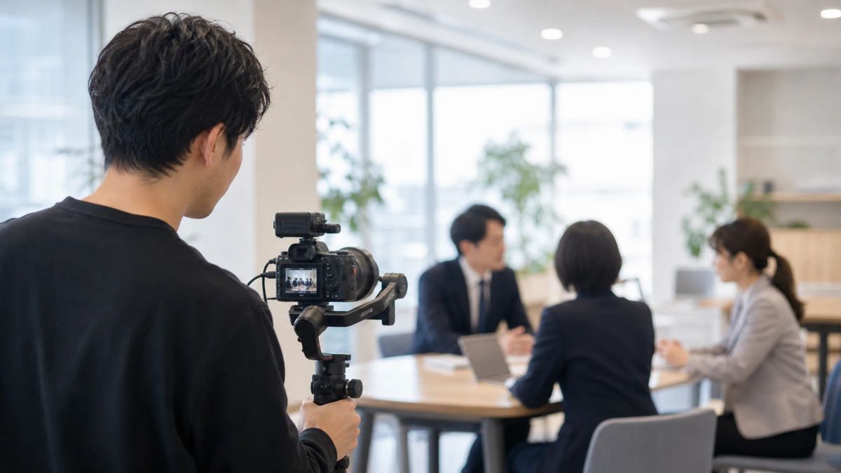 企業PR動画制作のイメージ