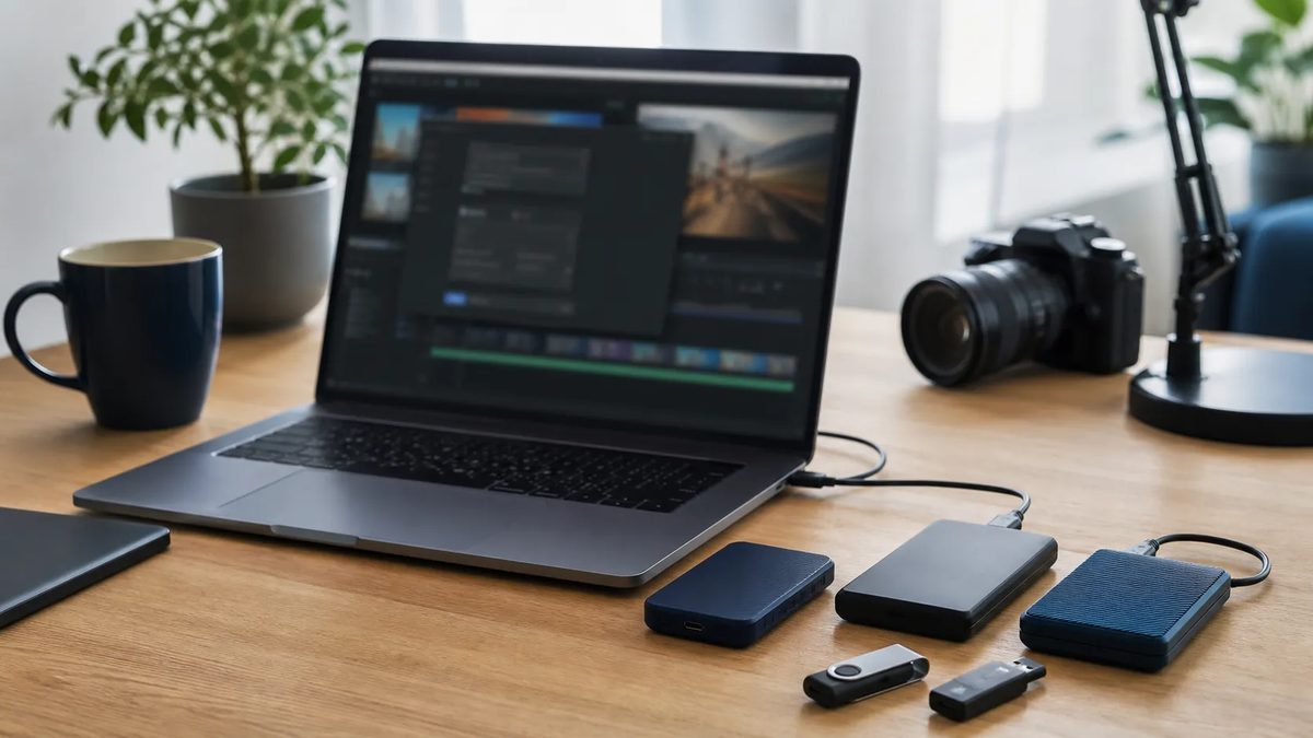 動画データの納品と著作権のイメージ