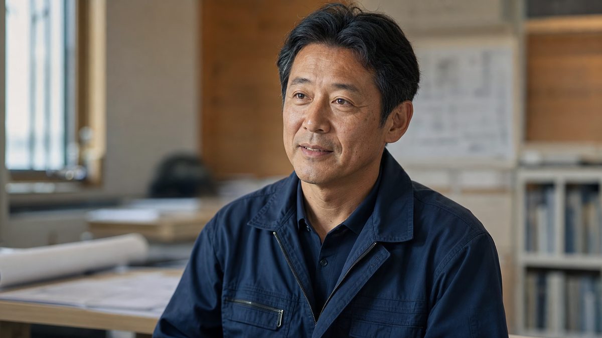 建築会社社長インタビューのイメージ
