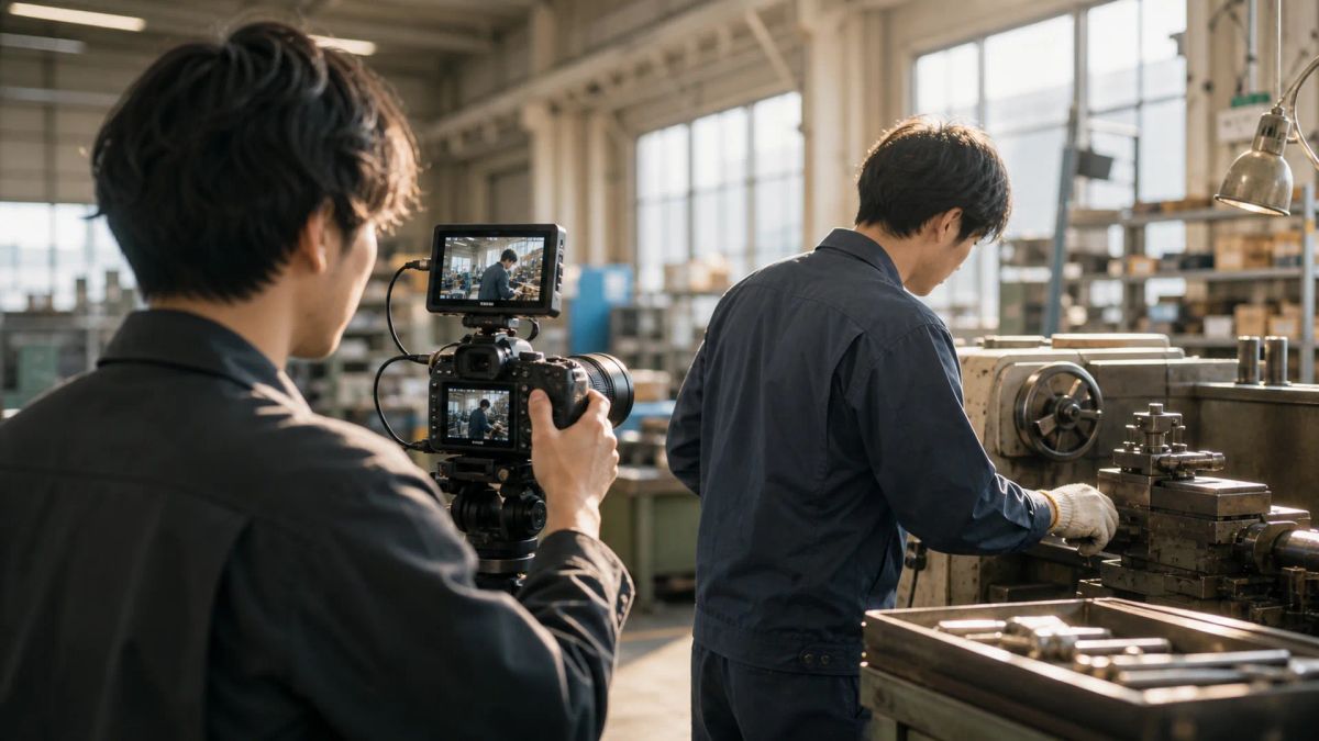 採用動画撮影のイメージ